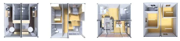 New Design Expandable Container House for Living with ISO, CE, RoHS Certificated