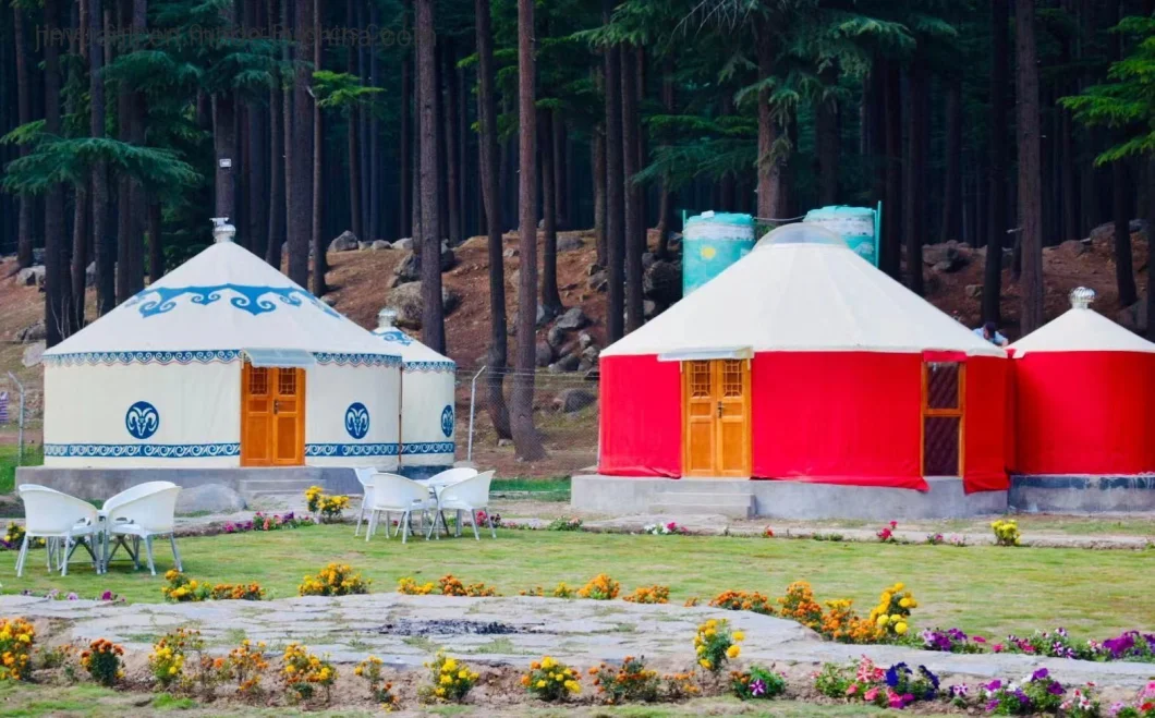 Luxury Mongolian Yurt for Resort, 8m Diameter Mongolian Tent