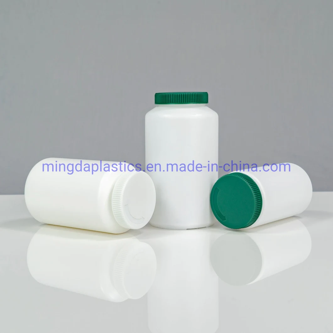 300ml Ring-Pull Cap HDPE Extruding Blowing Pill/Tablets/Capsule Special Plastic Storage Container