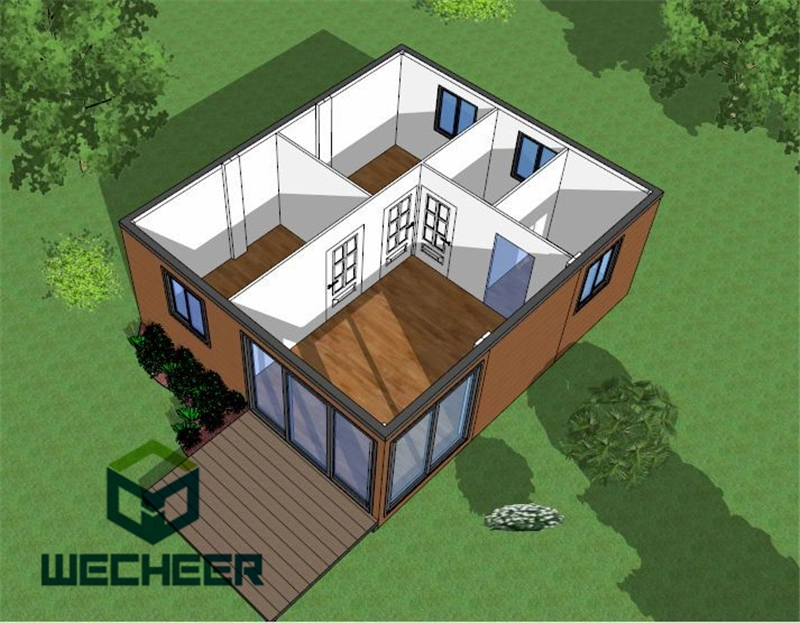 Container House Prefabricated Integrated Two-Story Home