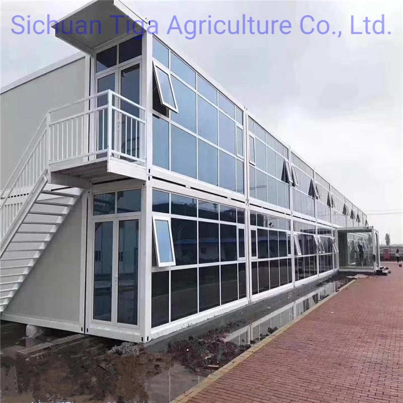 20FT Standard Gray Steel Frame ISO Certificate Temporary Modular Container Prefabricated House