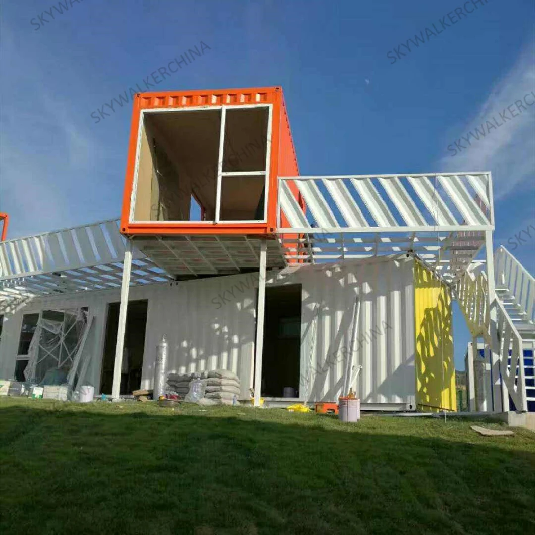 ISO Certificate Steel Frame Container House Prefab House Skw