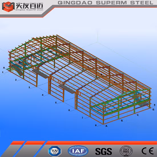 Warehouse Steel Structures Storage Buildings Workshop Garage Material Prefabricated House