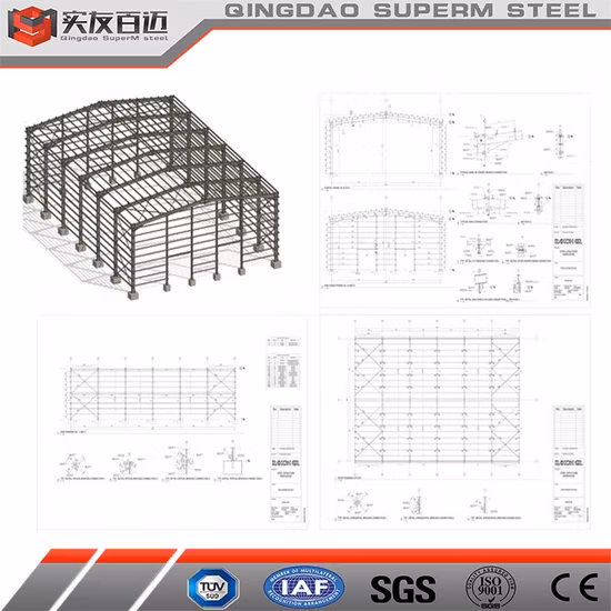 Warehouse Steel Structures Storage Buildings Workshop Garage Material Prefabricated House