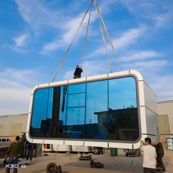 Luxury Prefab Mobile Modular Glass Tiny House Can Be Customized