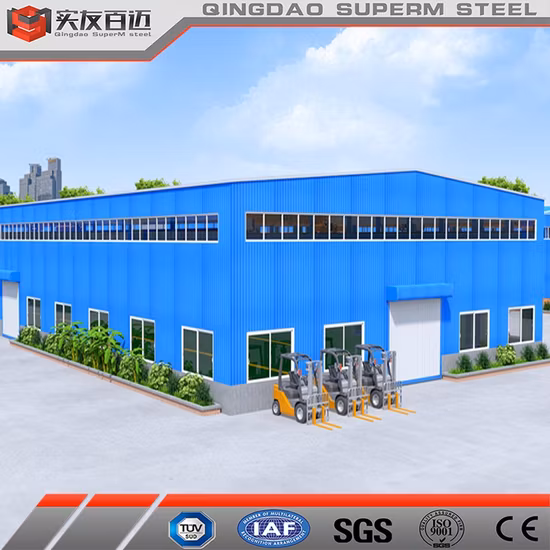 Warehouse Steel Structures Storage Buildings Workshop Garage Material Prefabricated House