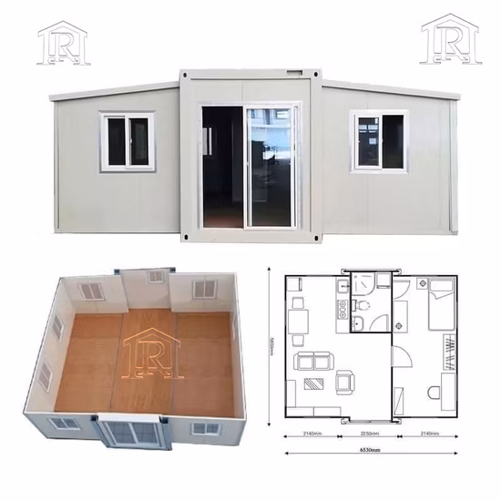 High Quality Environment Easy Install Portable Foldable Container Expandable Tiny House Et06