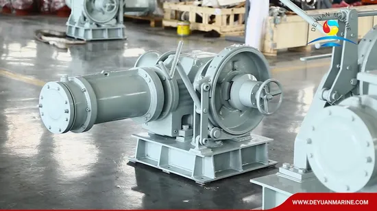 Electric Combined Anchor Windlass with Single Winch Single Warping Drum