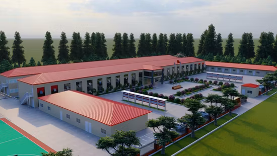 Temporary Office Prefabricated House Pre Fab Houses Container Prefab Steel House