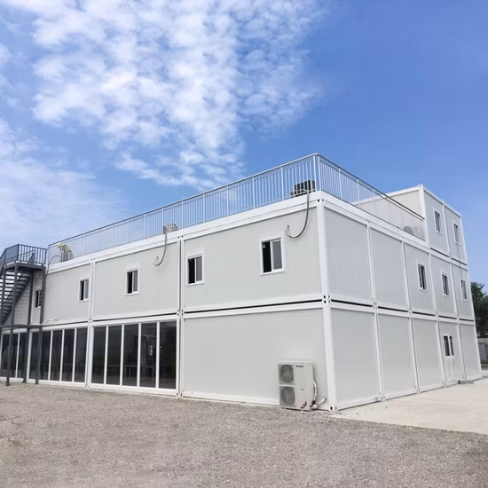 Zontop Storage 20FT Low Cost Prefabricated Home Office Shipping Portable Luxury Living Modern Modular Flat Pack Manufactured Shipping Prefab Container House